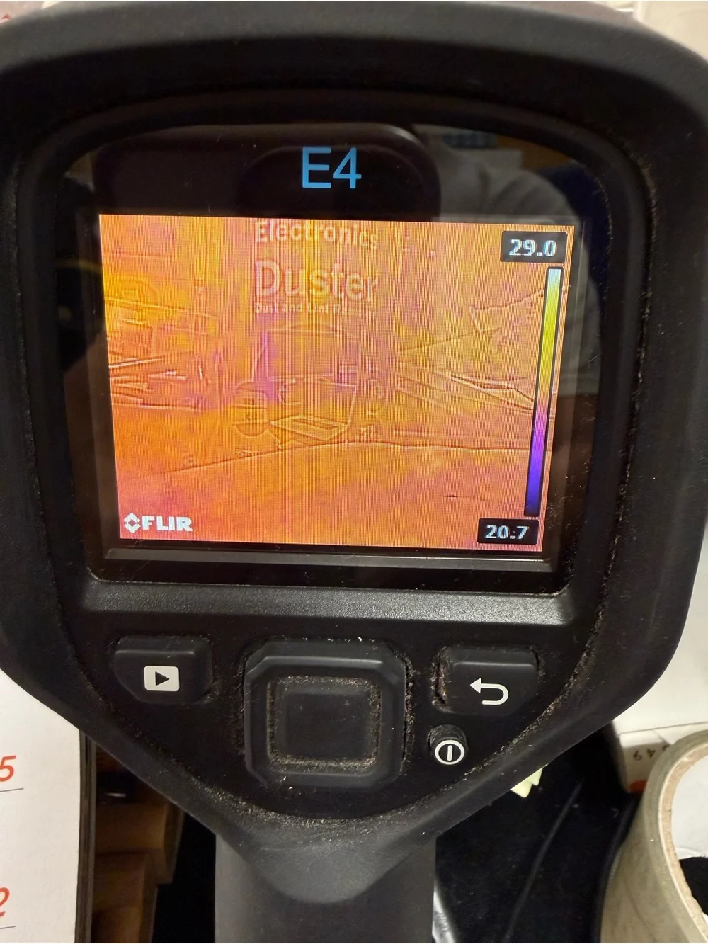 Preowned FLIR E4 Handheld Thermal Imaging Camera with MSX - Tested & Working